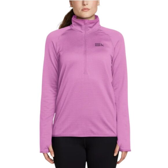 NEW Eddie Bauer Activator Grid Fleece Half Zip | Purple - Picture 1 of 8